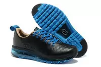 hombre zapatos 2013 nike air max nsw motion new listing leather punching usa black blue